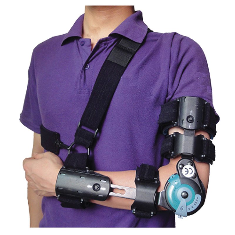 Αdjustable elbow splint ROM