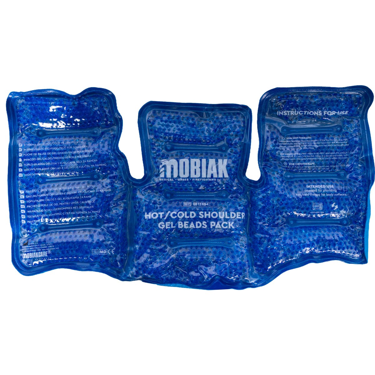 Επίθεμα ώμου Hot/Cold με σφαιρίδια GEL 0811894 Mobiak