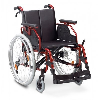 Folding aluminum wheelchair Deluxe AC-56 Alfacare